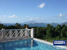 Sea Views of the Caribbean From a Nevis Luxury Villa