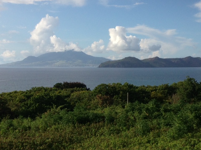 View of St Kitts from Oualie Realty