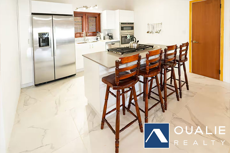 Full kitchen from Coldwell Banker St Kitts and Nevis Realty